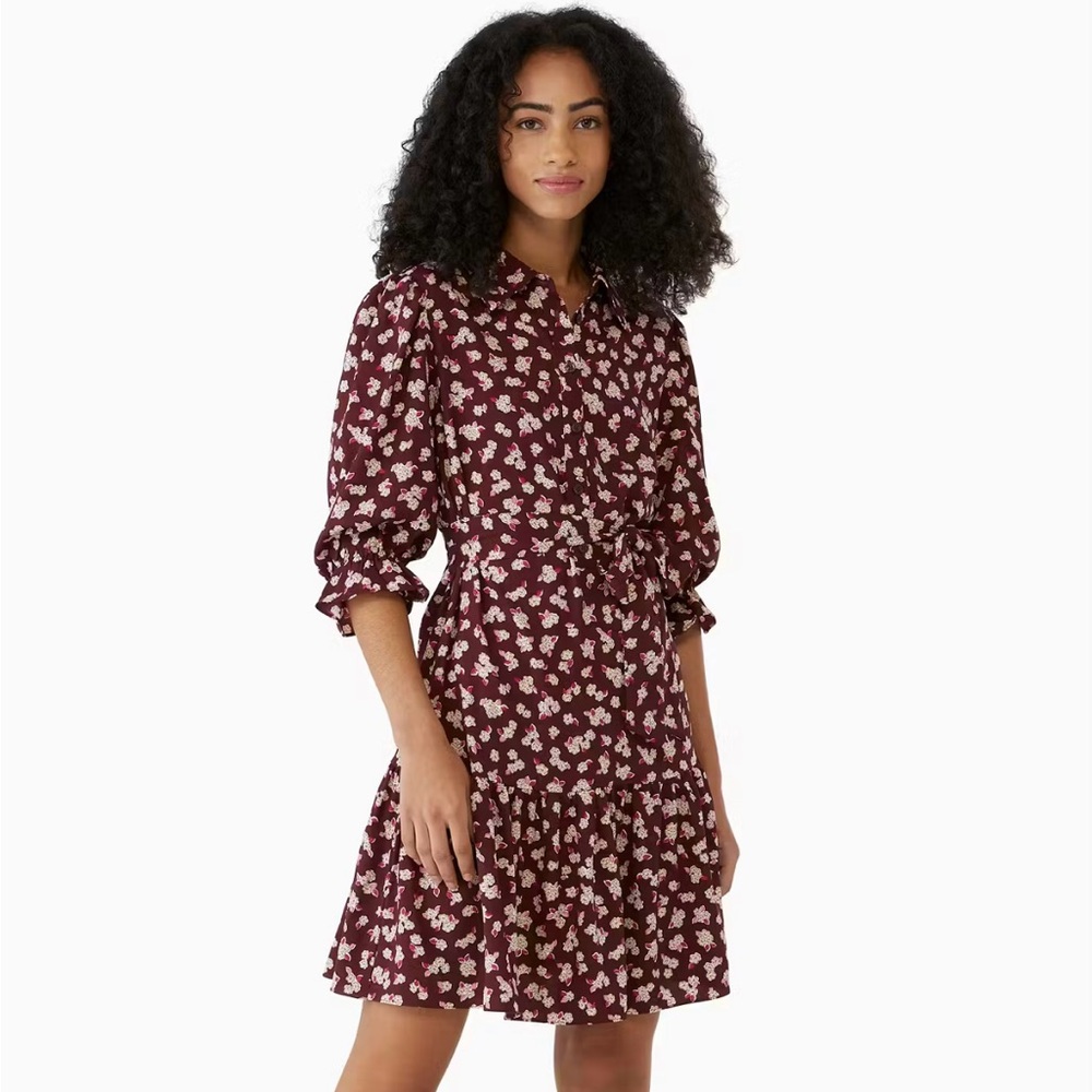 Kate Spade Frosted Floral Shirtsress